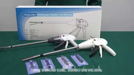 Grampeador endoscópico descartável do instrumento cirúrgico da sutura cirúrgica para a cirurgia abdominal
