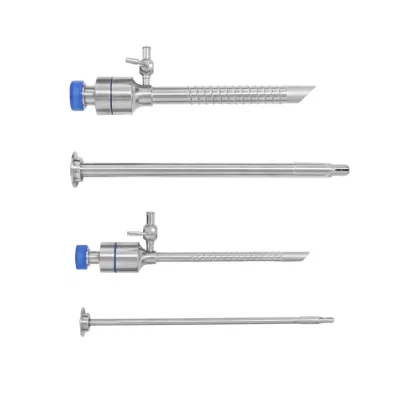 Instrumentos cirúrgicos reutilizáveis ​​de alta qualidade, trocadores laparoscópicos para cirurgia endoscópica, conjunto de 5 mm e 10 mm